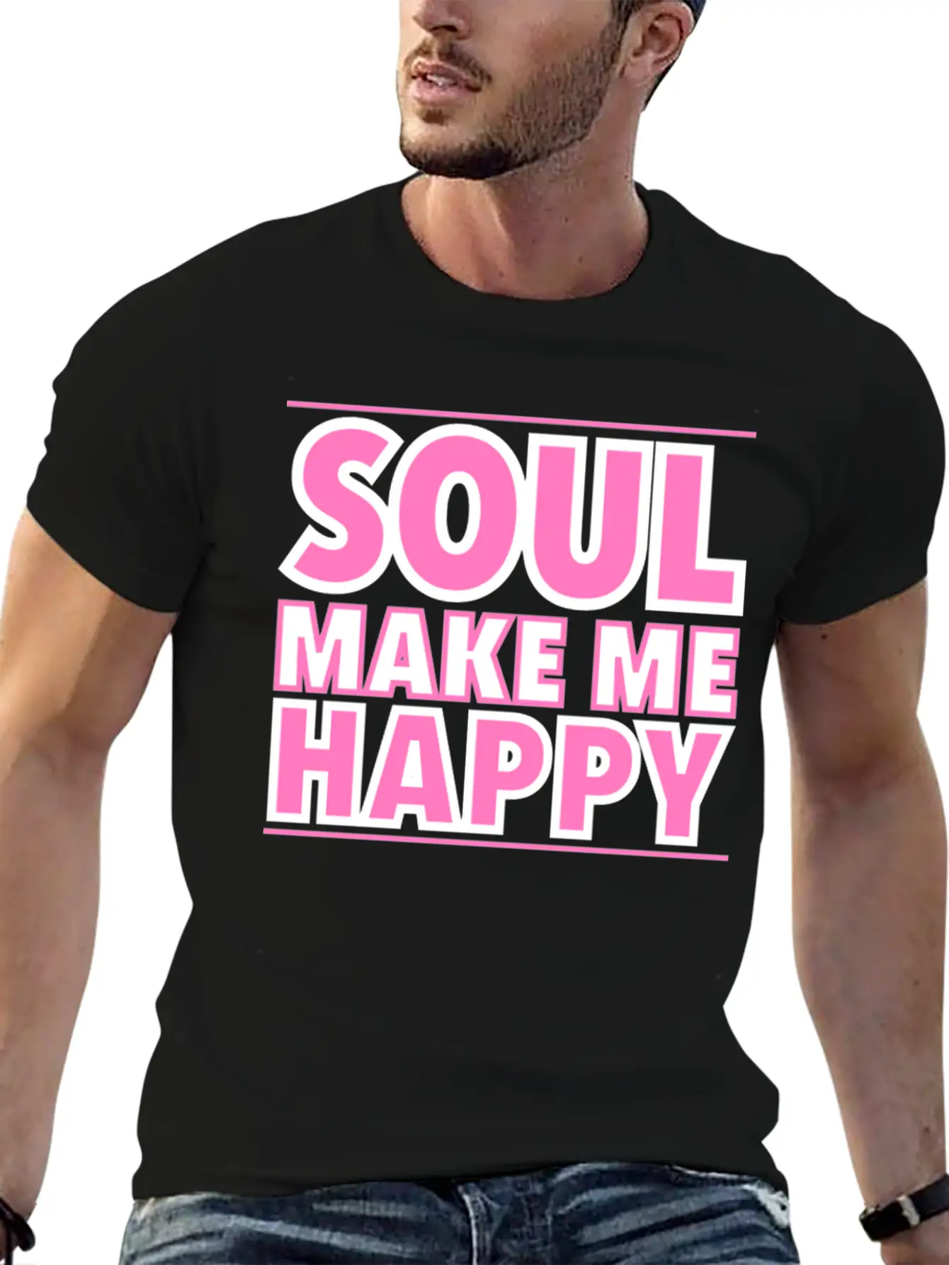 Soulmusic I Blues I Soul I Gift I Afro Relaxed Everyday Tee – Lightweight And Durable Cotton