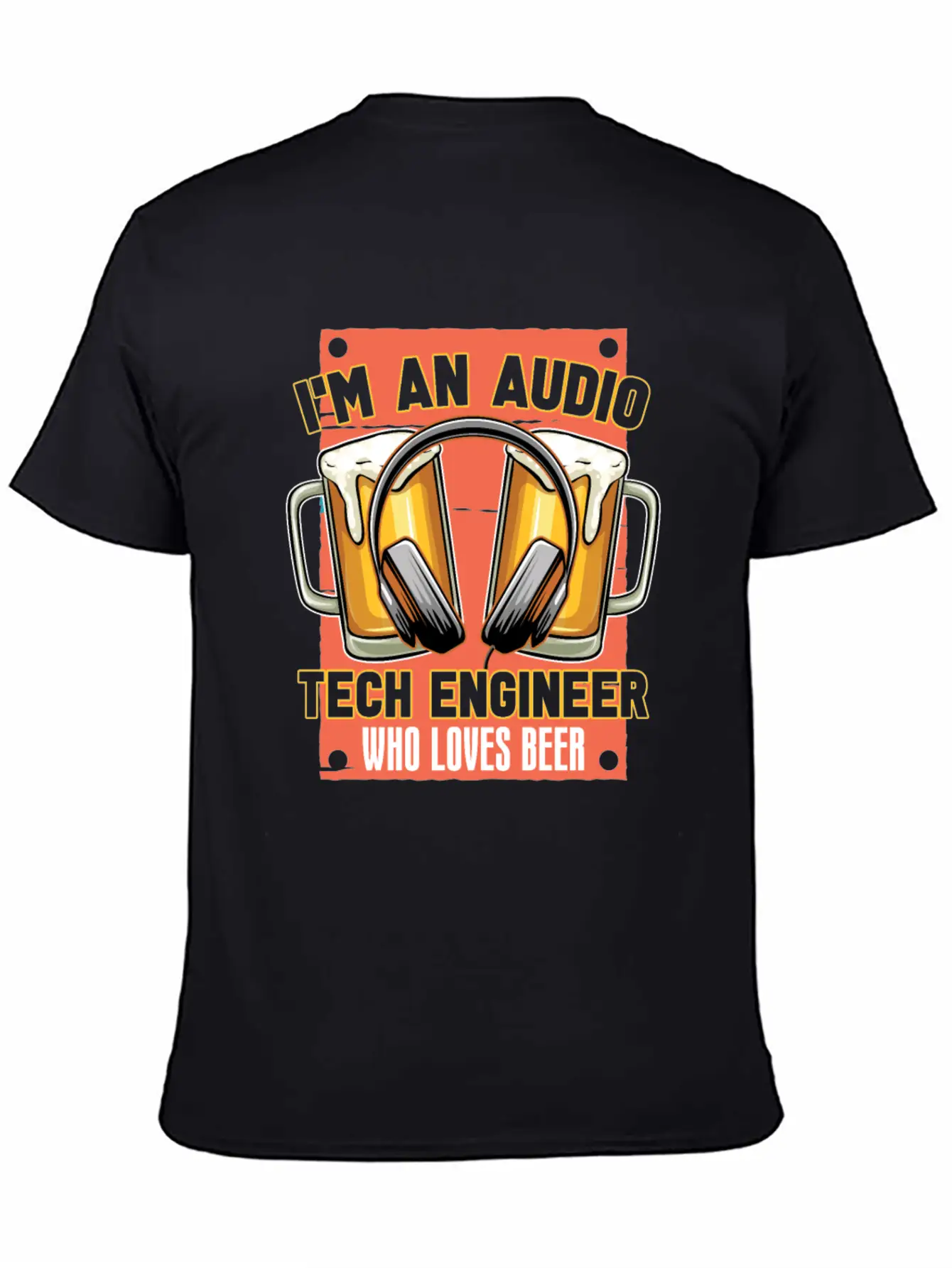 Sound Audio Engineer Music Producer Breathable Soft Cotton T-Shirt – Timeless Casual Look