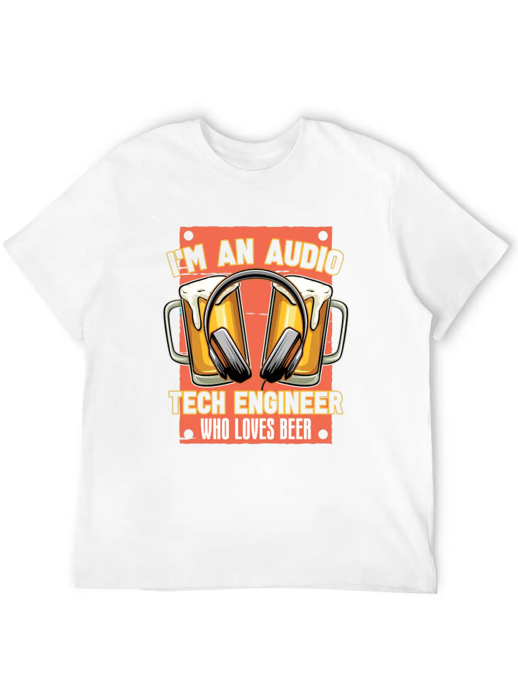 Sound Audio Engineer Music Producer Breathable Soft Cotton T-Shirt – Timeless Casual Look
