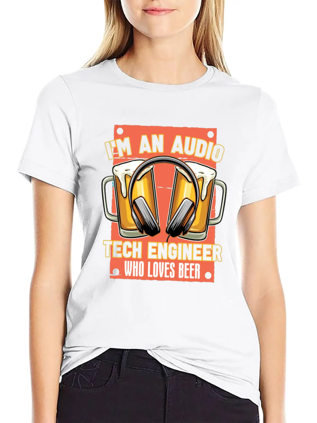 Sound Audio Engineer Music Producer Breathable Soft Cotton T-Shirt – Timeless Casual Look