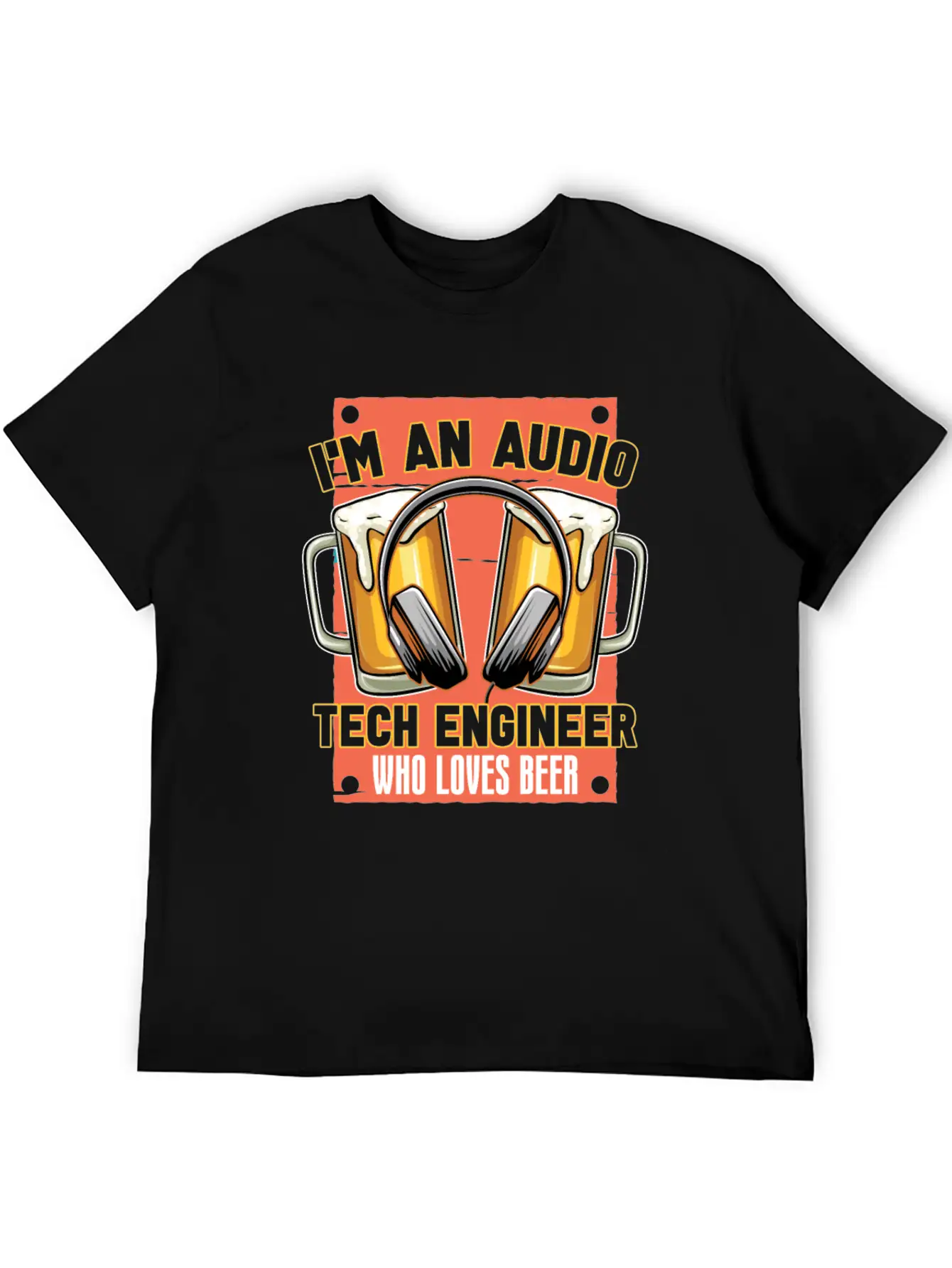Sound Audio Engineer Music Producer Breathable Soft Cotton T-Shirt – Timeless Casual Look