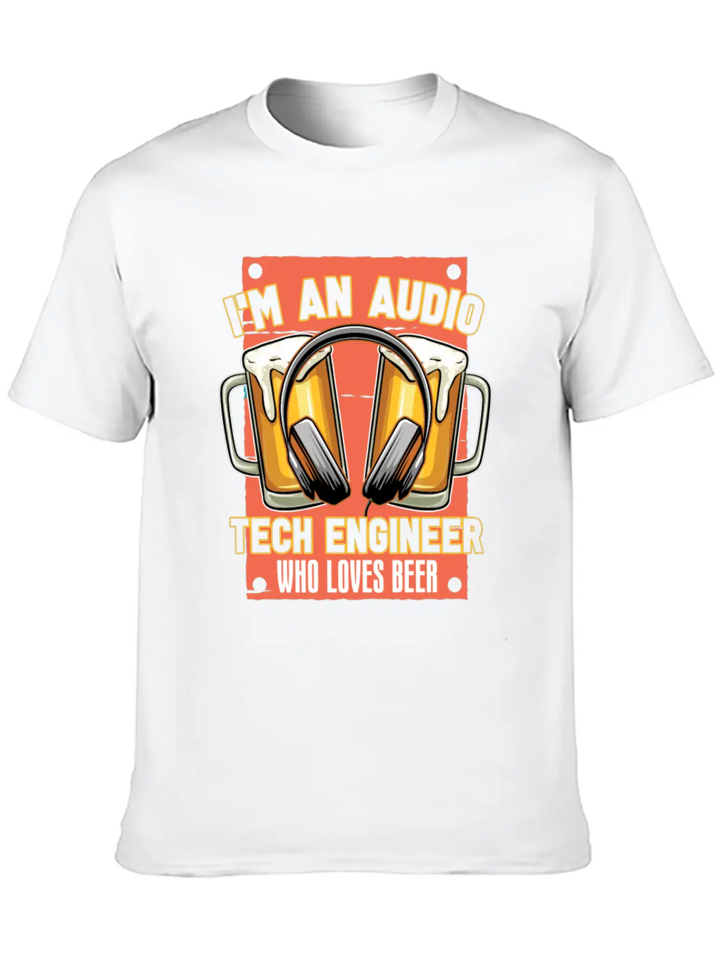 Sound Audio Engineer Music Producer Breathable Soft Cotton T-Shirt – Timeless Casual Look