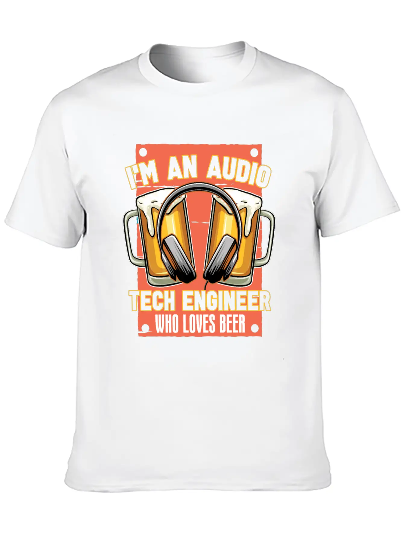 Sound Audio Engineer Music Producer Breathable Soft Cotton T-Shirt – Timeless Casual Look