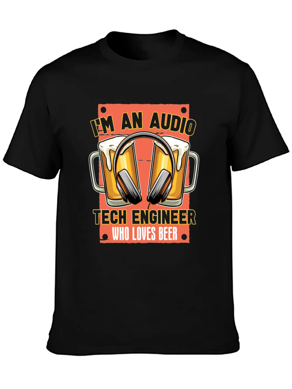 Sound Audio Engineer Music Producer Breathable Soft Cotton T-Shirt – Timeless Casual Look