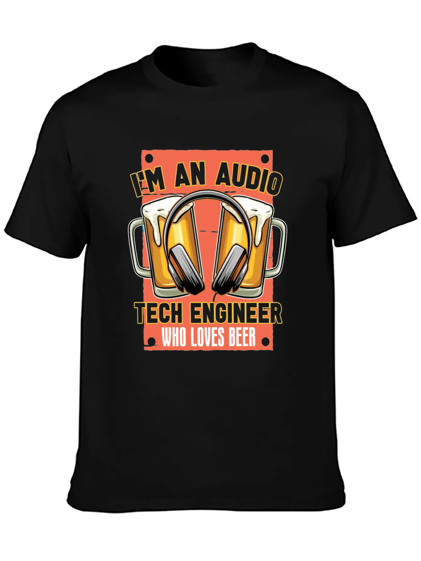 Sound Audio Engineer Music Producer Breathable Soft Cotton T-Shirt – Timeless Casual Look