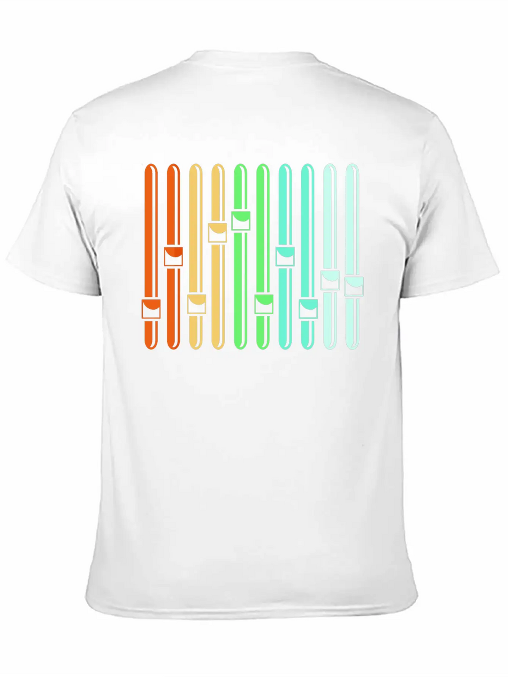 Sound Engineer Audio Engineer Music VU Meter Stylish Everyday T-Shirt – Unisex Basic Cotton Tee