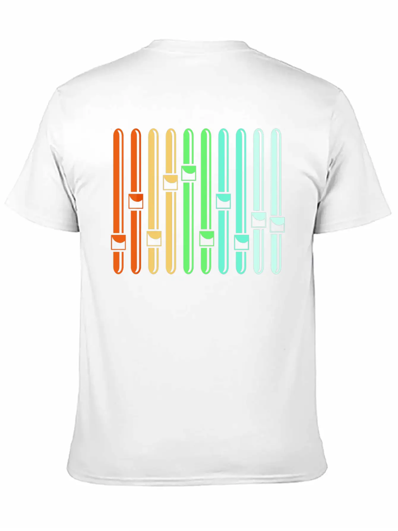 Sound Engineer Audio Engineer Music VU Meter Stylish Everyday T-Shirt – Unisex Basic Cotton Tee