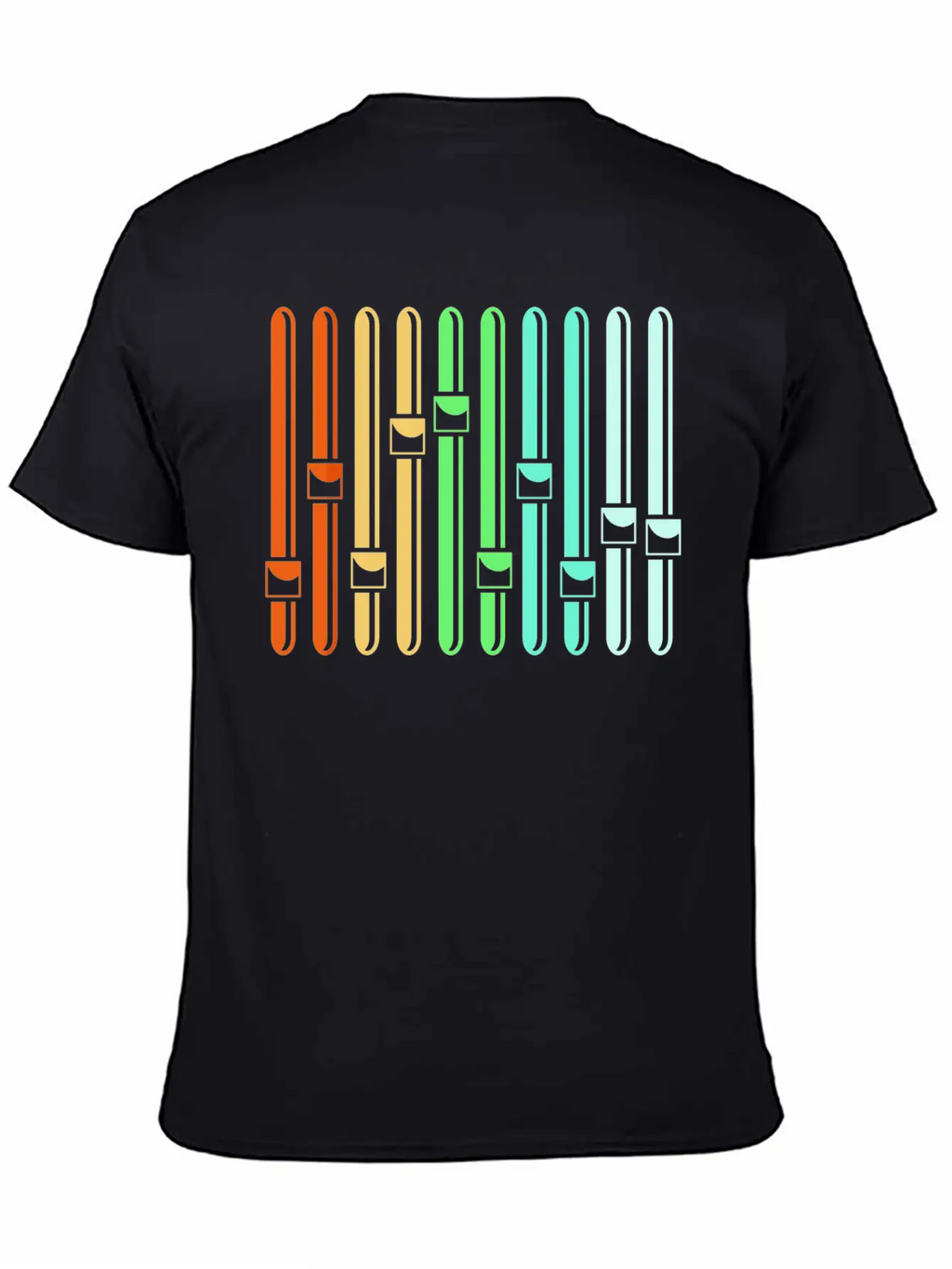 Sound Engineer Audio Engineer Music VU Meter Stylish Everyday T-Shirt – Unisex Basic Cotton Tee