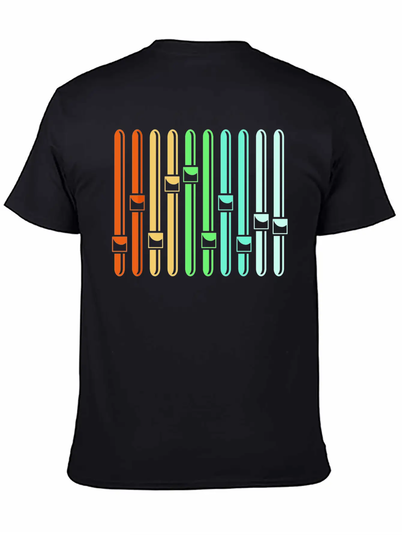 Sound Engineer Audio Engineer Music VU Meter Stylish Everyday T-Shirt – Unisex Basic Cotton Tee