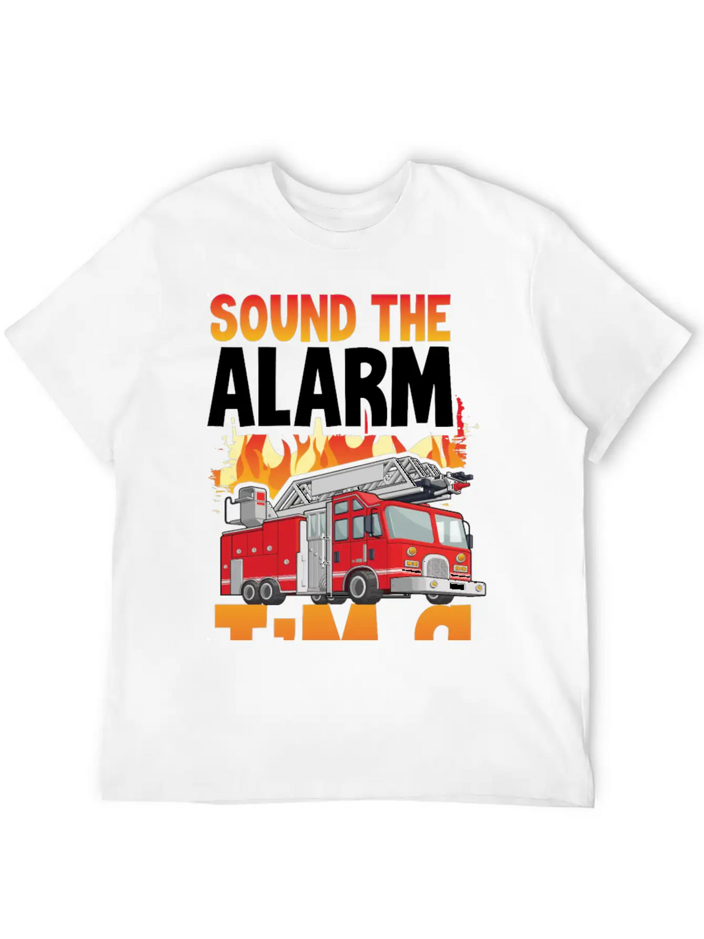 Sound The Alarm I'm 9 Little Firefighter 9th Breathable Soft Cotton T-Shirt – Timeless Casual Look