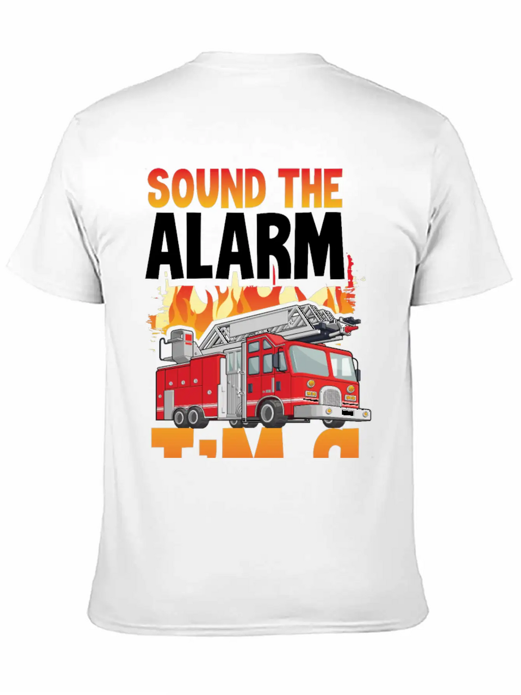 Sound The Alarm I'm 9 Little Firefighter 9th Breathable Soft Cotton T-Shirt – Timeless Casual Look