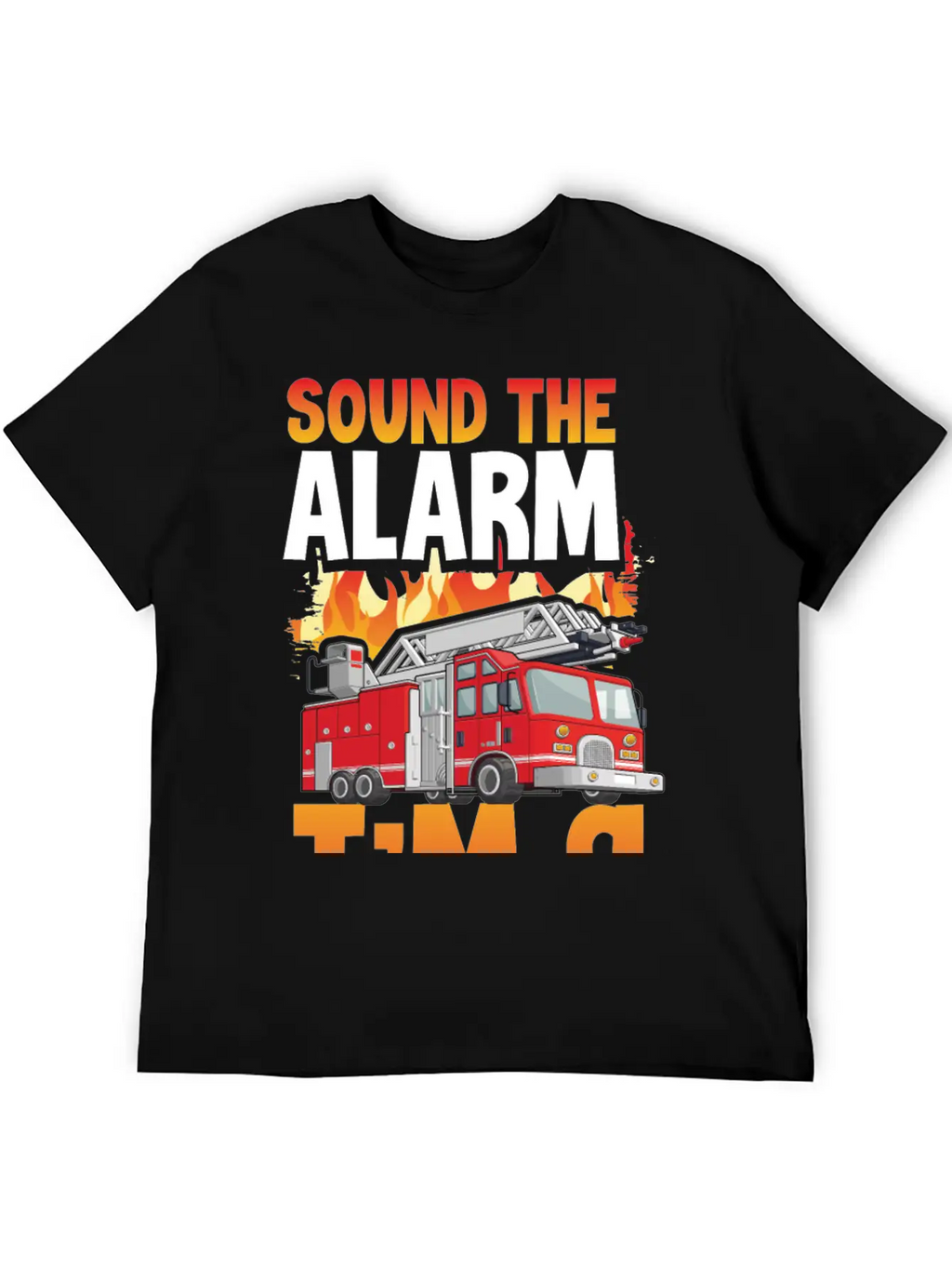 Sound The Alarm I'm 9 Little Firefighter 9th Breathable Soft Cotton T-Shirt – Timeless Casual Look