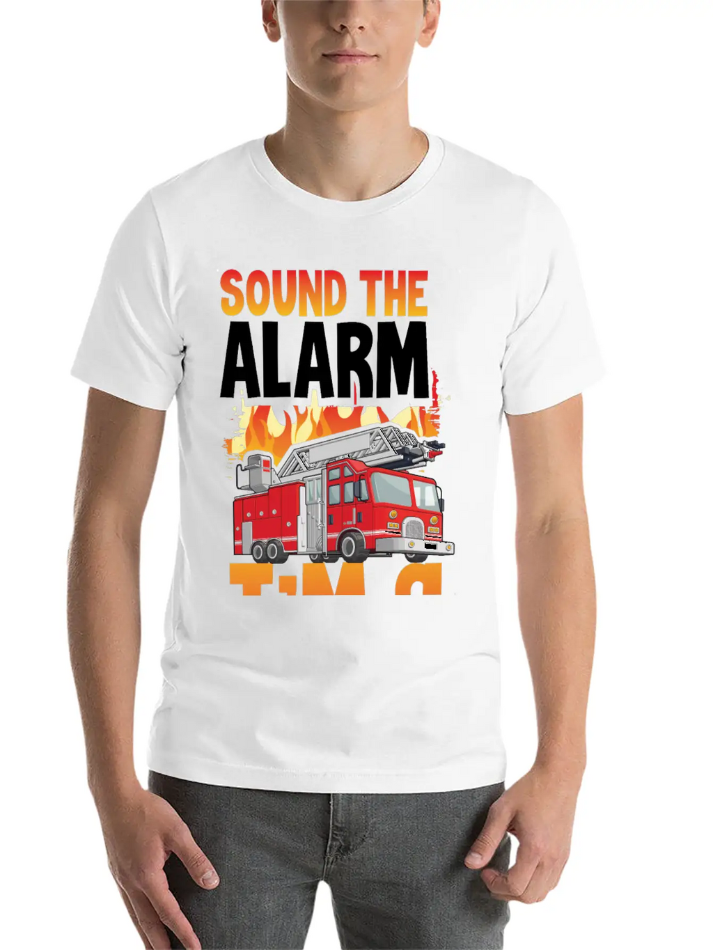 Sound The Alarm I'm 9 Little Firefighter 9th Breathable Soft Cotton T-Shirt – Timeless Casual Look