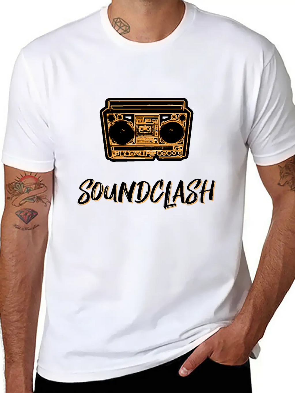 Soundclash Dancehall Reggae Party Stylish Everyday T-Shirt – Unisex Basic Cotton Tee
