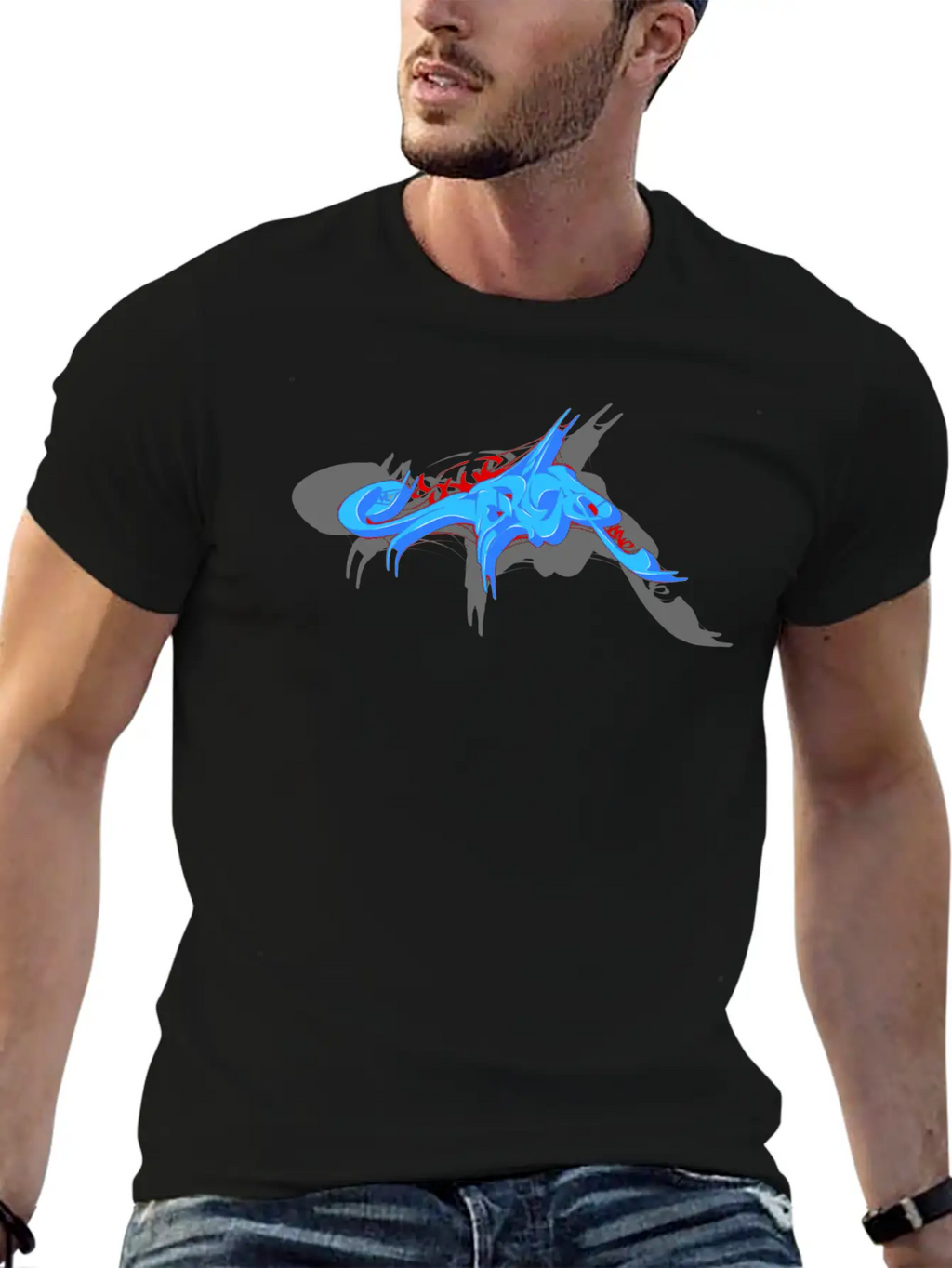 Soup Graffiti Urban Street Art Gift Breathable Graphic T-Shirt – Perfect For Casual Days