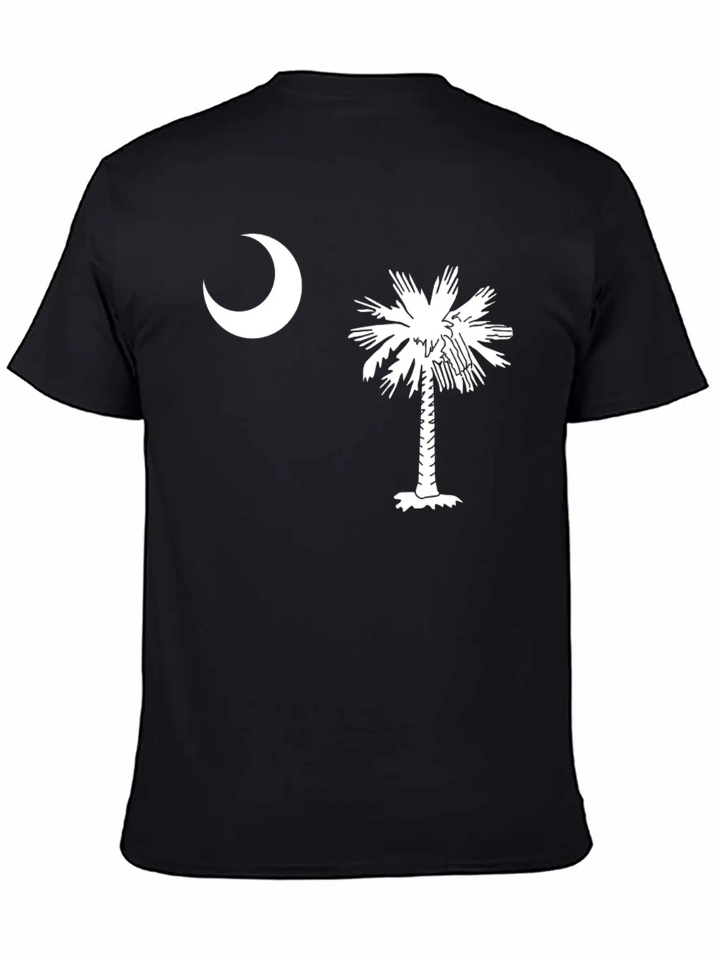 South Carolina Flag Breathable Graphic T-Shirt – Perfect For Casual Days
