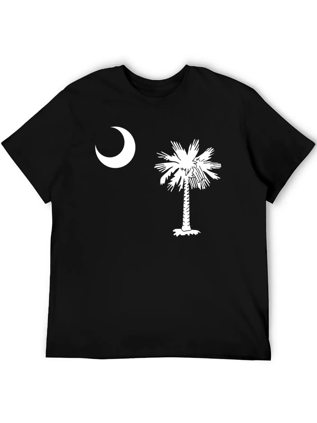 South Carolina Flag Breathable Graphic T-Shirt – Perfect For Casual Days