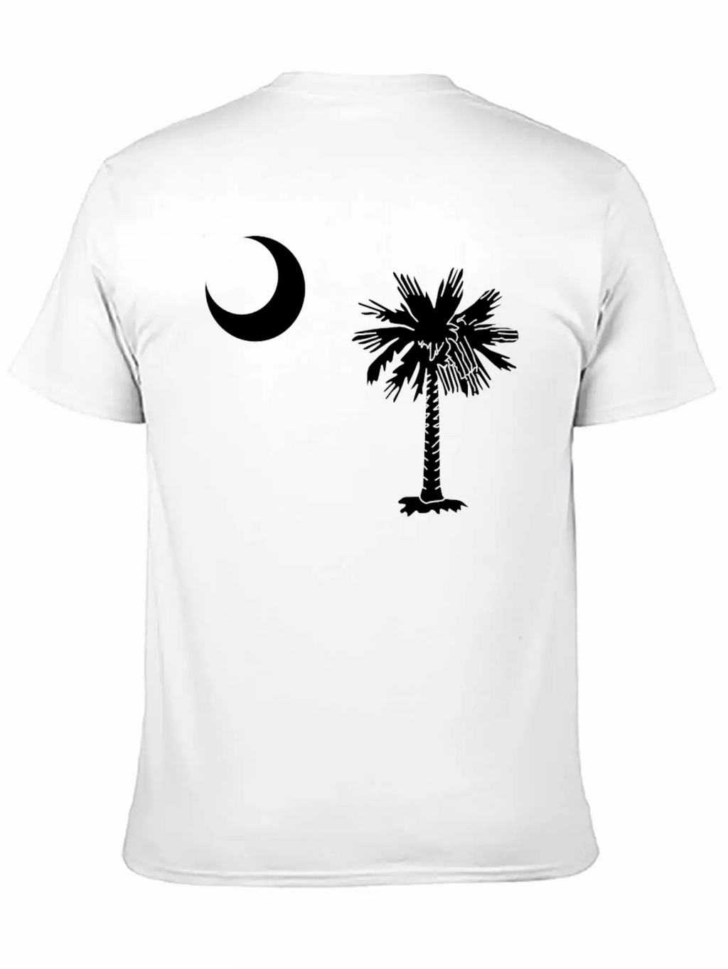 South Carolina Flag Breathable Graphic T-Shirt – Perfect For Casual Days