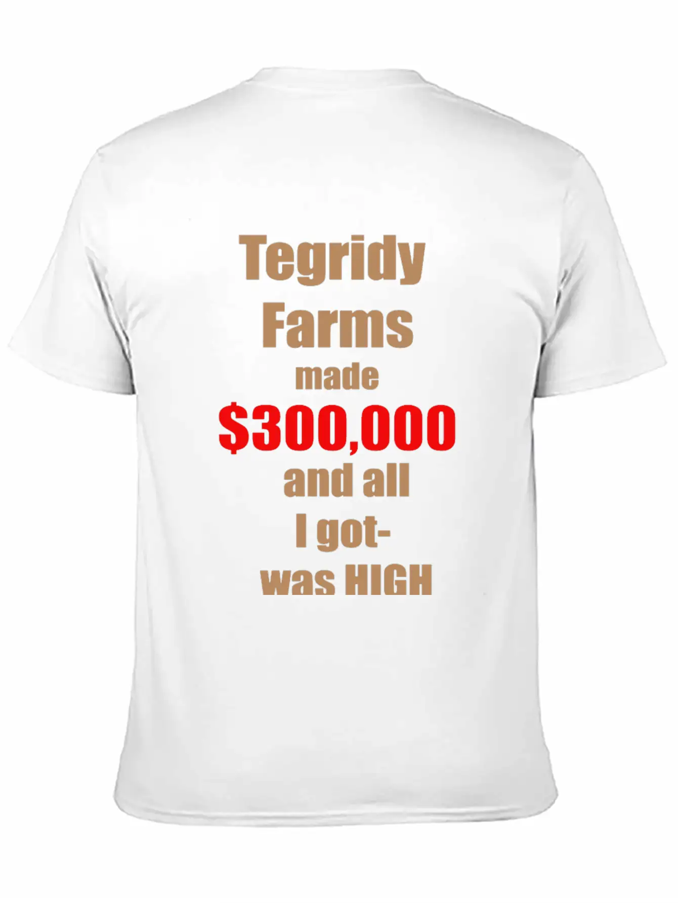 South Park Tegridy Farms Unisex Casual T-Shirt – Clean Design For Daily Comfort