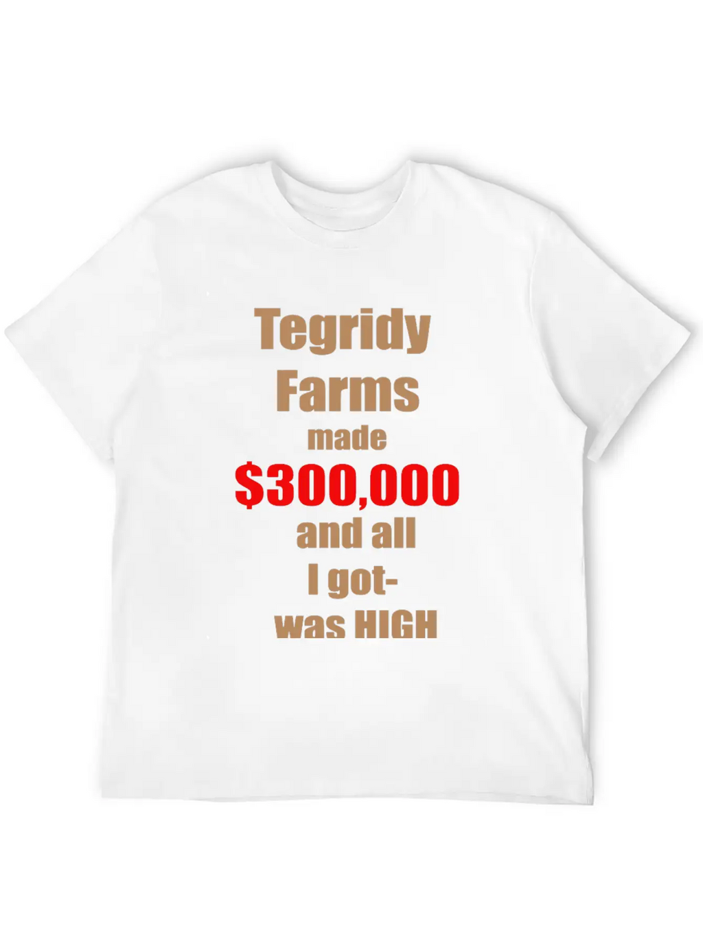 South Park Tegridy Farms Unisex Casual T-Shirt – Clean Design For Daily Comfort