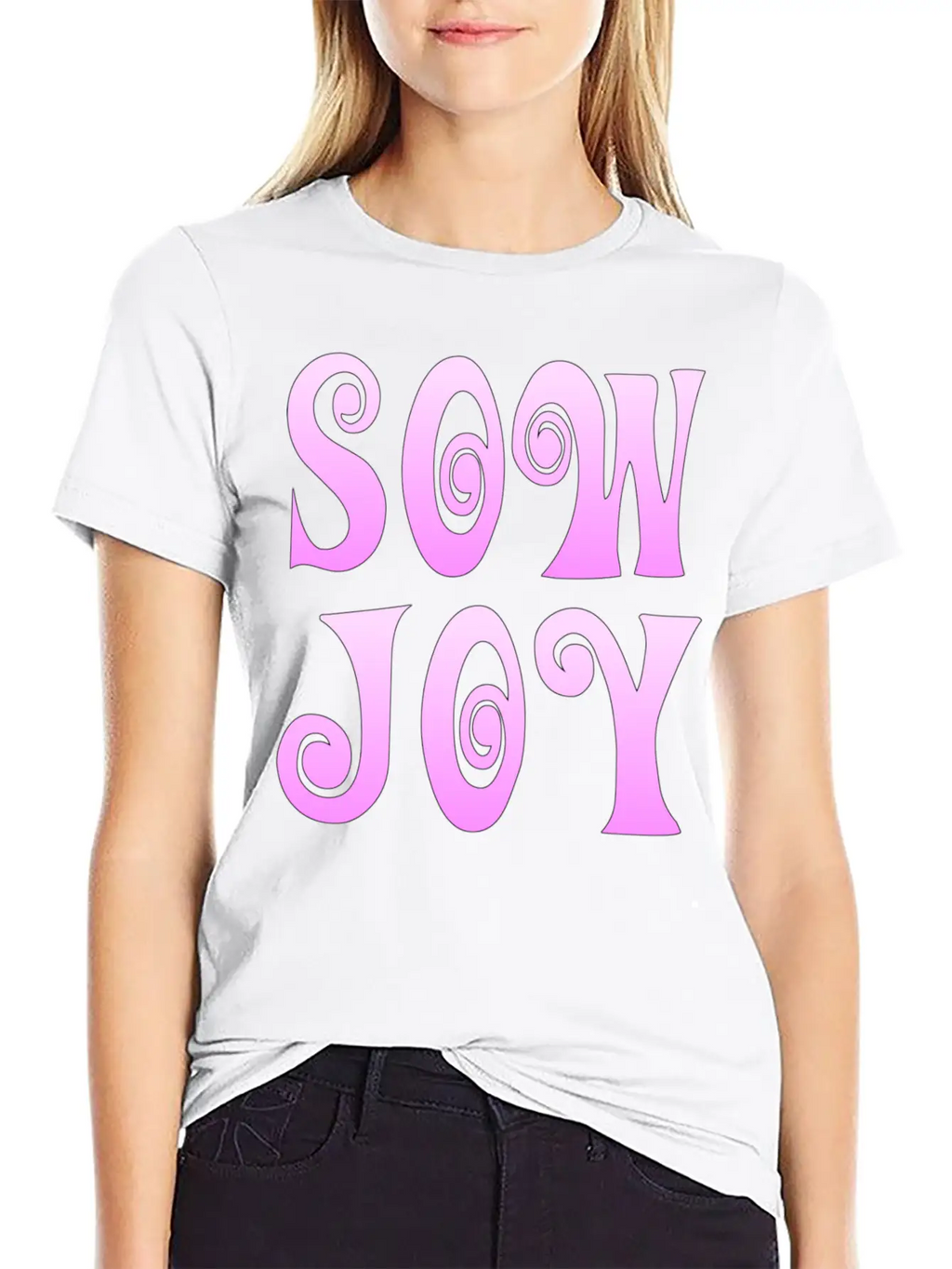 Sow Joy - 1 Timeless Short Sleeve Tee – Comfy And Minimalist Design