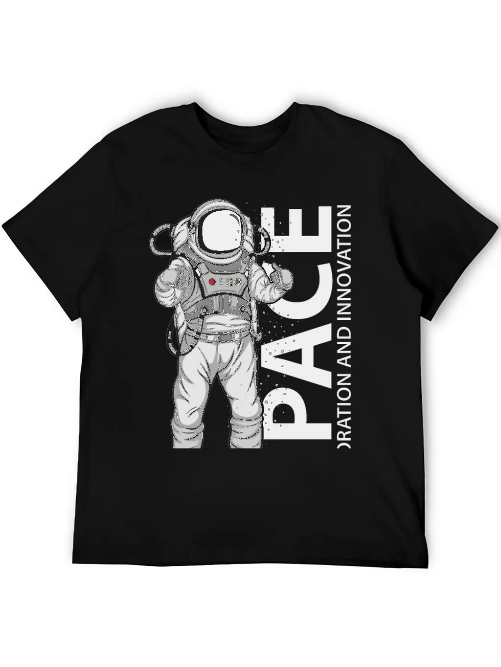 Space Astronaut Relaxed Everyday Tee – Lightweight And Durable Cotton