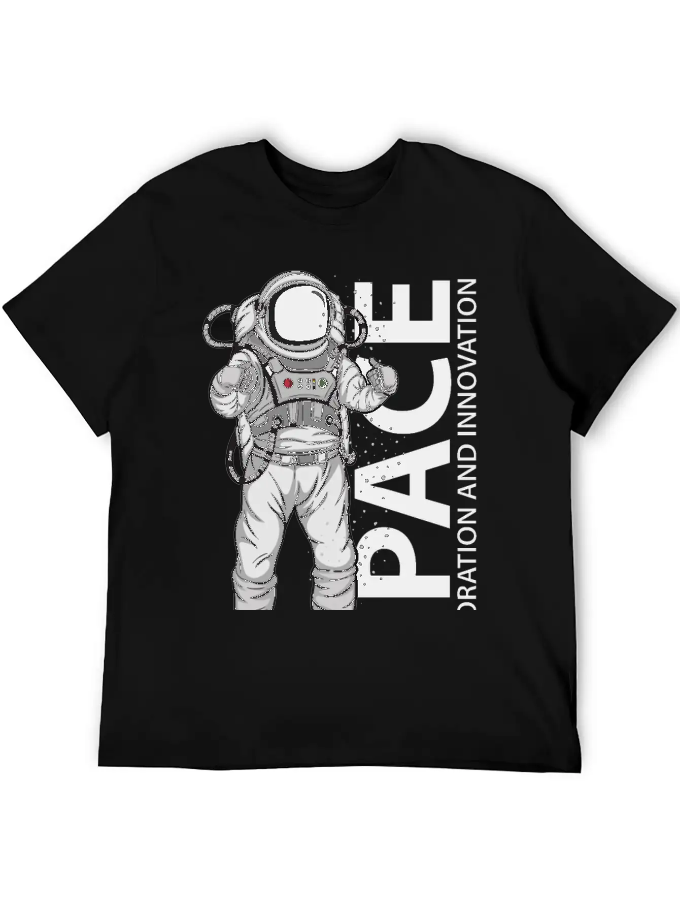 Space Astronaut Relaxed Everyday Tee – Lightweight And Durable Cotton