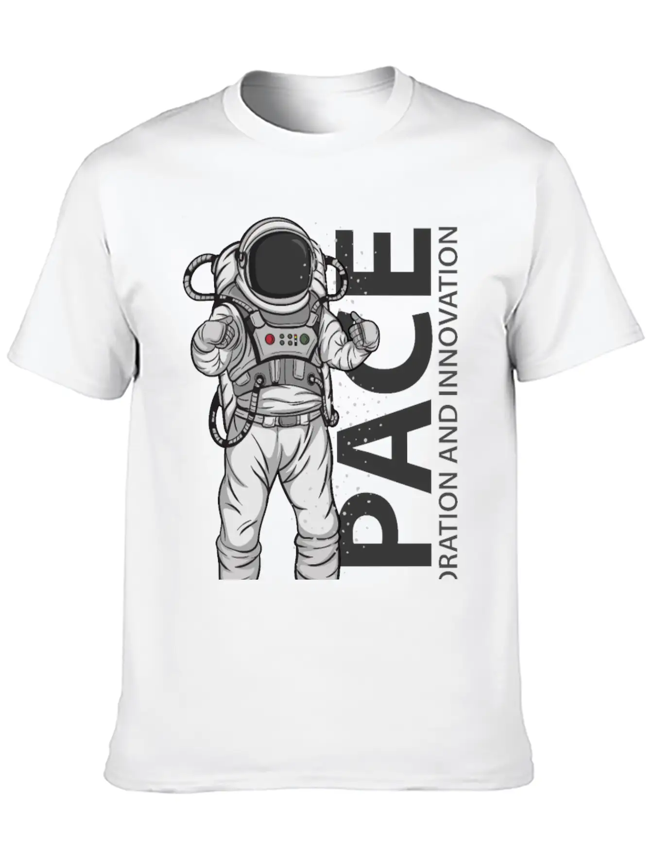 Space Astronaut Relaxed Everyday Tee – Lightweight And Durable Cotton