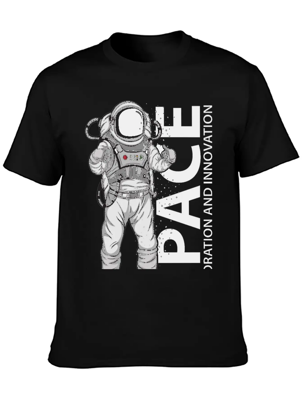 Space Astronaut Relaxed Everyday Tee – Lightweight And Durable Cotton
