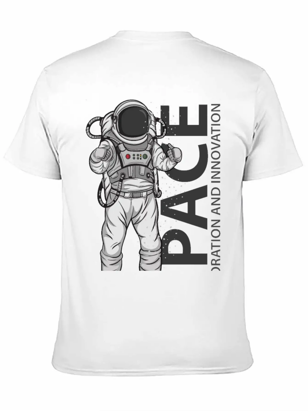 Space Astronaut Relaxed Everyday Tee – Lightweight And Durable Cotton