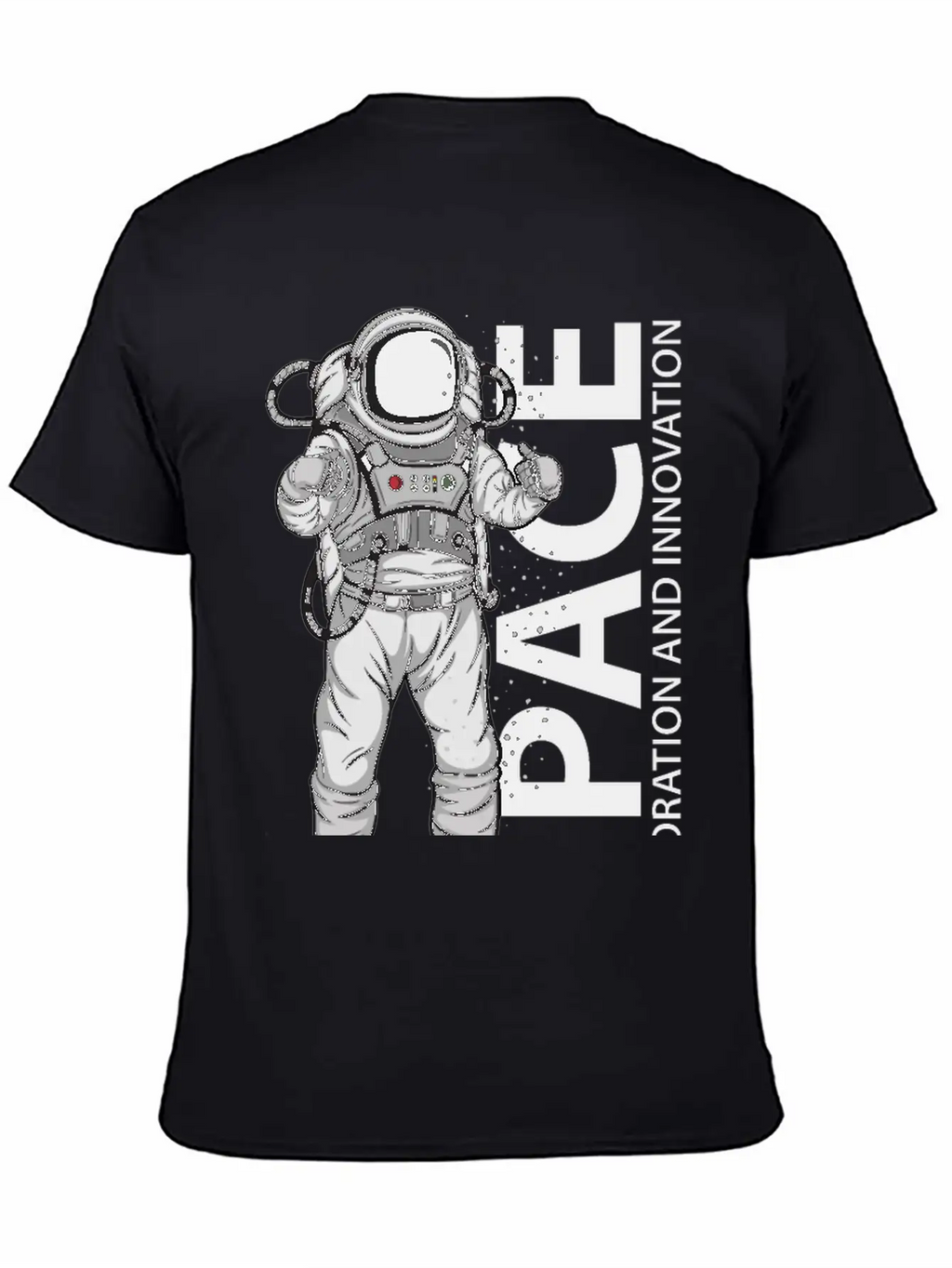 Space Astronaut Relaxed Everyday Tee – Lightweight And Durable Cotton