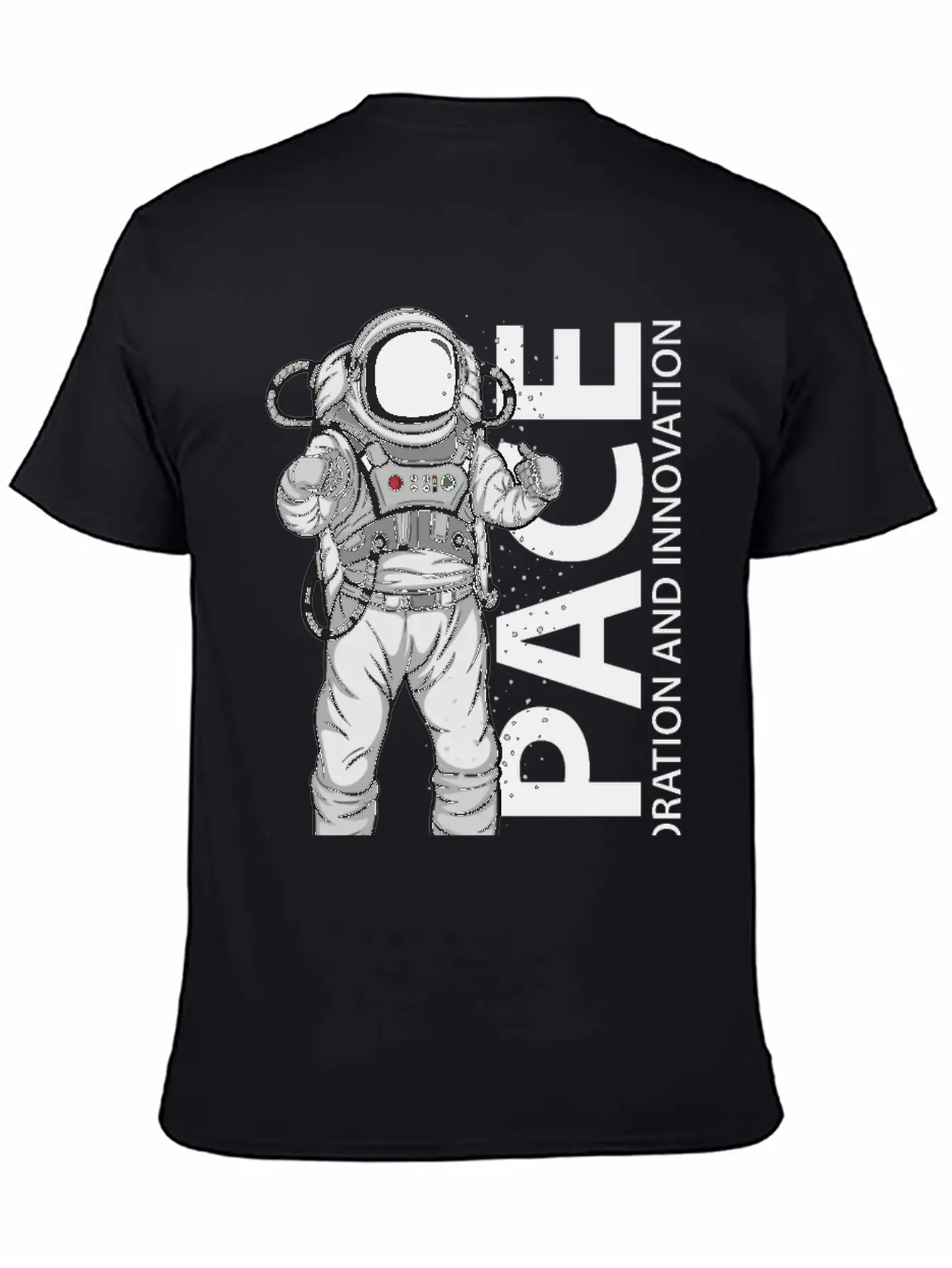 Space Astronaut Relaxed Everyday Tee – Lightweight And Durable Cotton