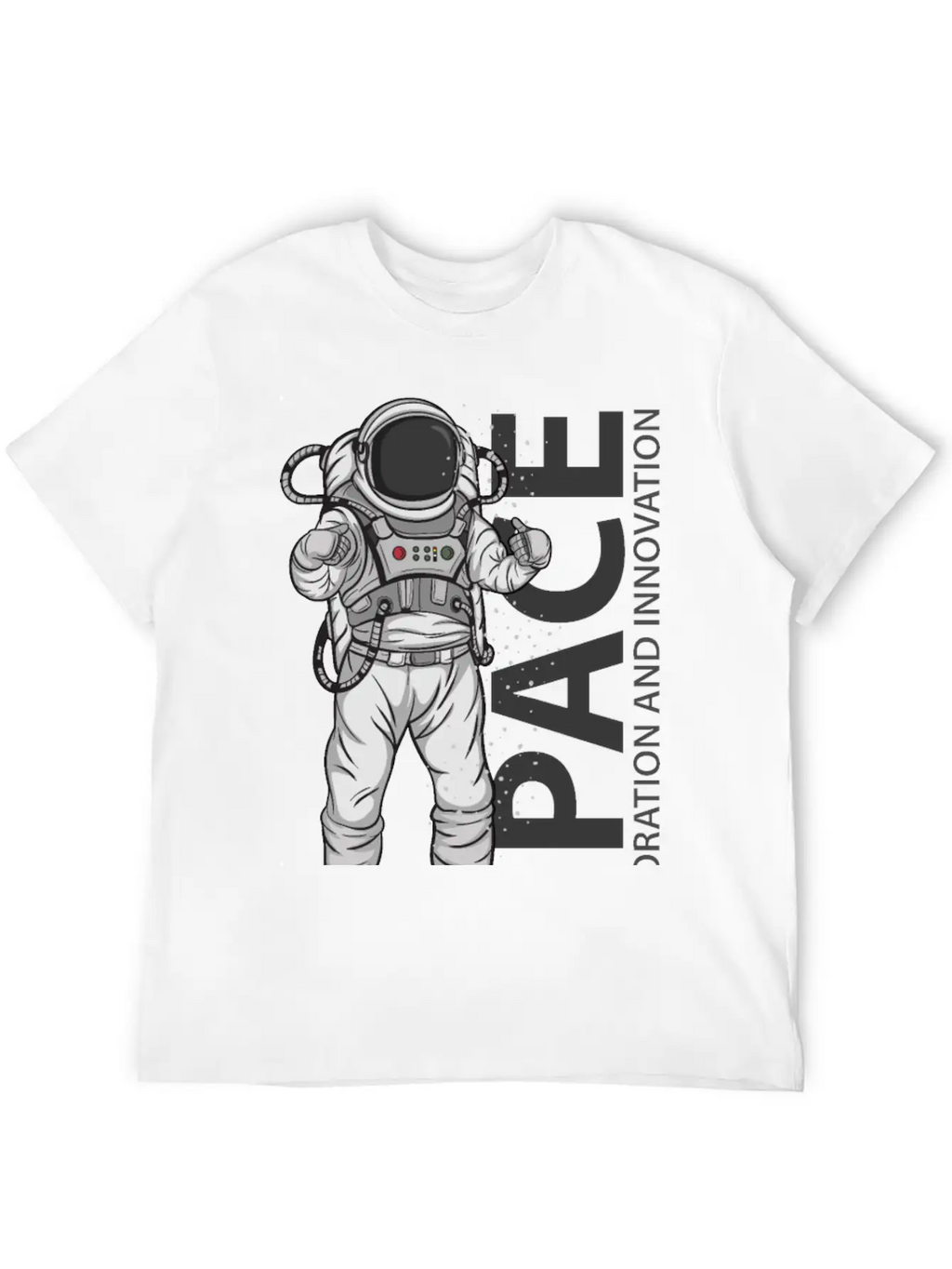 Space Astronaut Relaxed Everyday Tee – Lightweight And Durable Cotton
