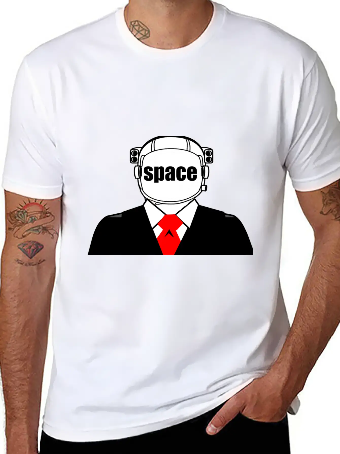 Space Classic Cotton Tee – Unisex Comfort For Any Season