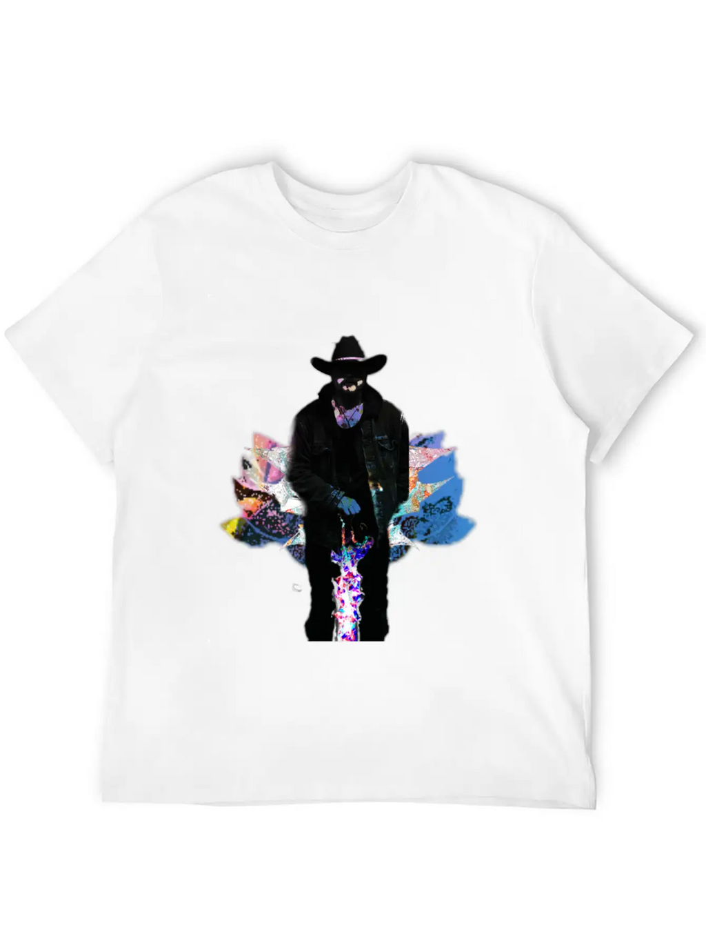 Space Cowboy Unisex Casual T-Shirt – Clean Design For Daily Comfort