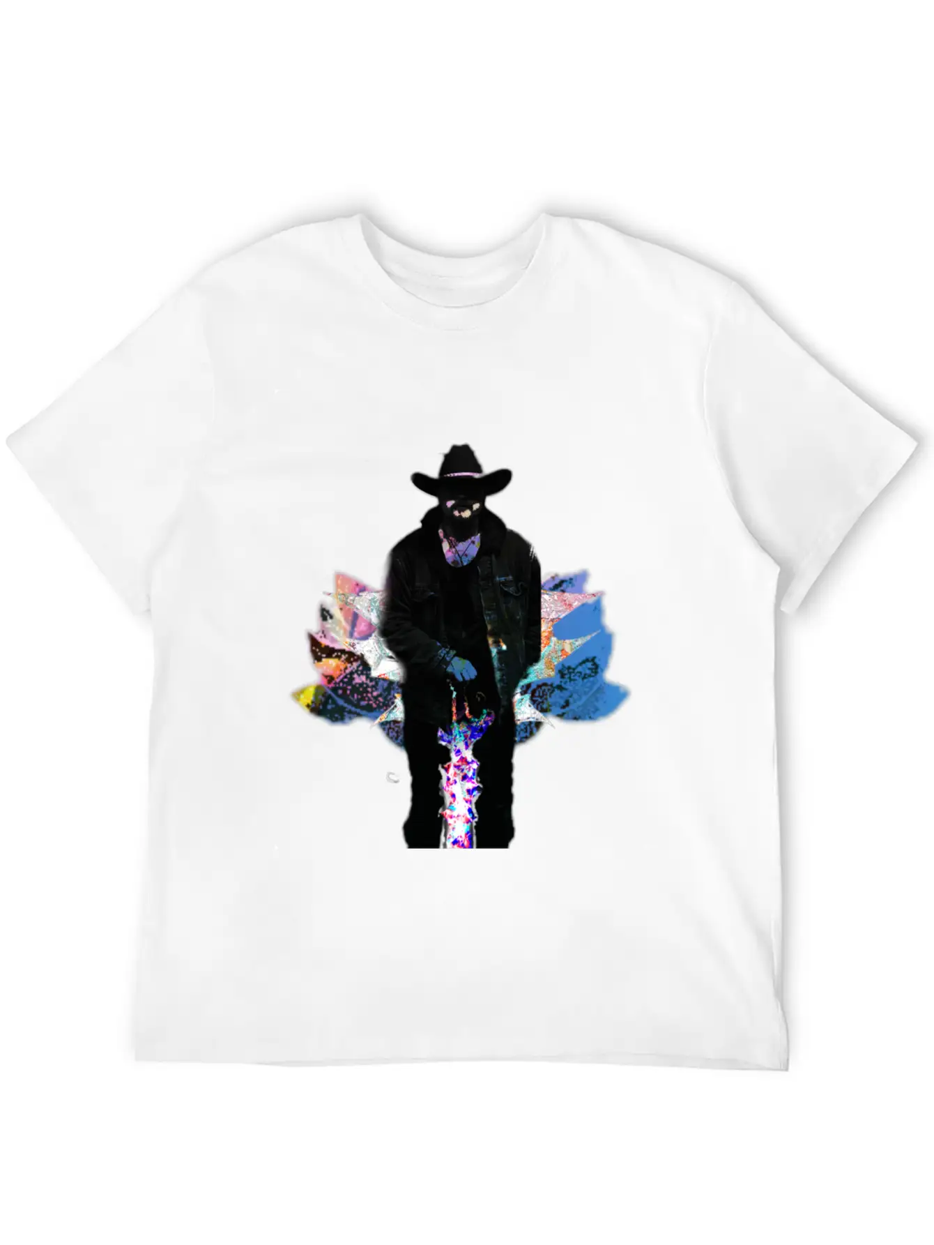 Space Cowboy Unisex Casual T-Shirt – Clean Design For Daily Comfort