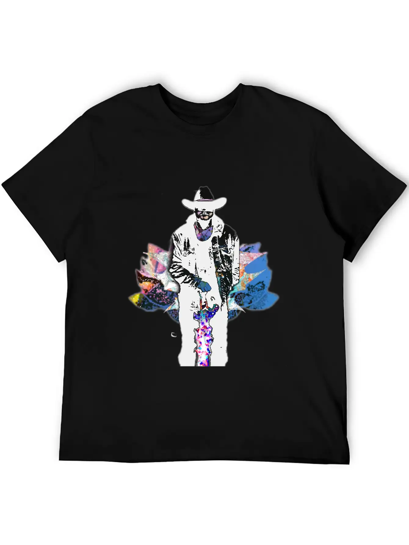 Space Cowboy Unisex Casual T-Shirt – Clean Design For Daily Comfort
