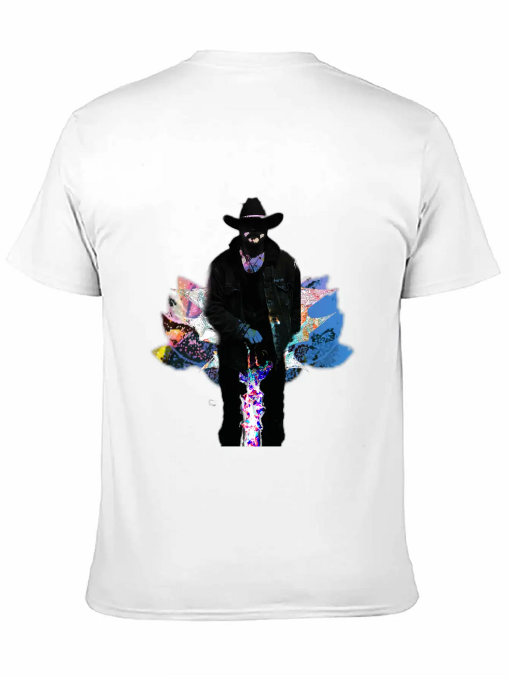 Space Cowboy Unisex Casual T-Shirt – Clean Design For Daily Comfort
