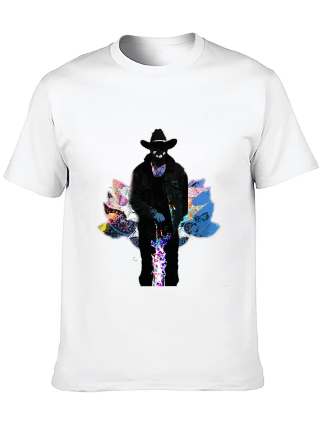 Space Cowboy Unisex Casual T-Shirt – Clean Design For Daily Comfort