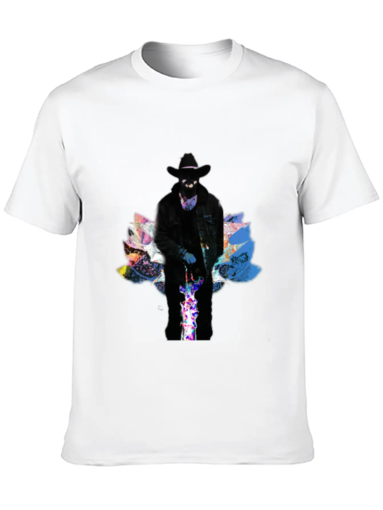 Space Cowboy Unisex Casual T-Shirt – Clean Design For Daily Comfort