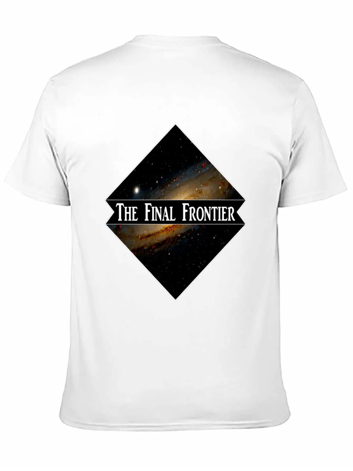 Space Final Frontier Galaxy Astronomy Cosmos Essential Cotton Tee For Daily Outfits – Unisex Style