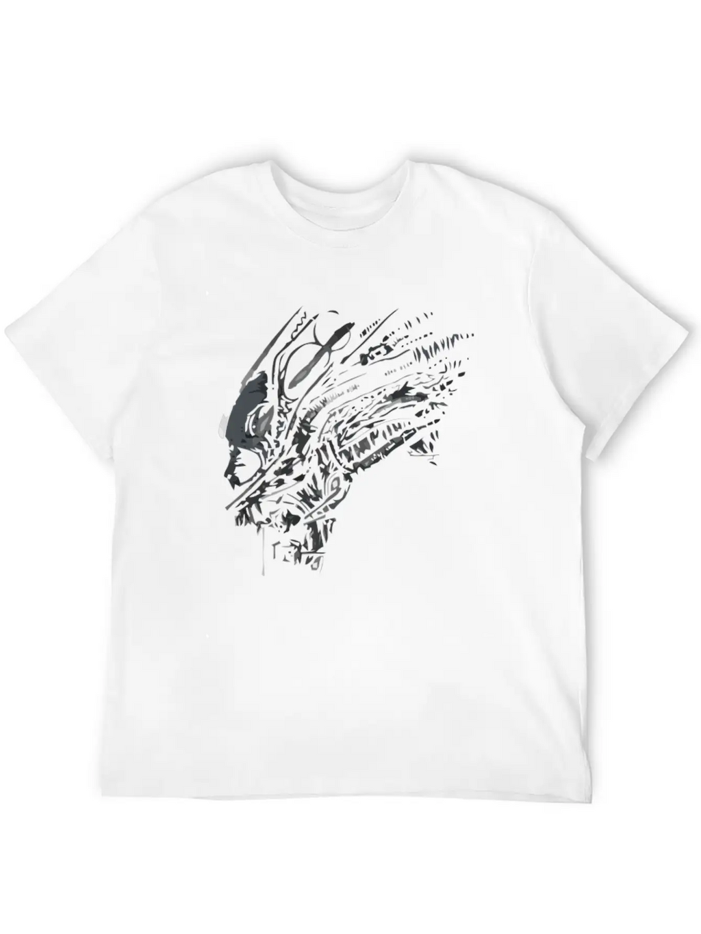 SPACE HUNTER Basic Graphic T-Shirt – Daily Comfort In Soft Cotton