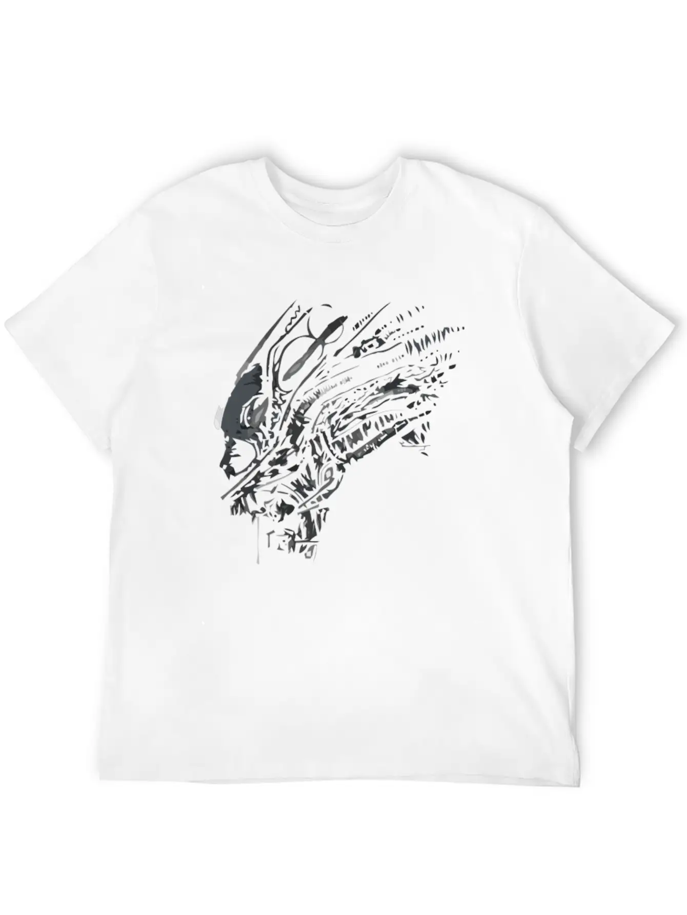 SPACE HUNTER Basic Graphic T-Shirt – Daily Comfort In Soft Cotton