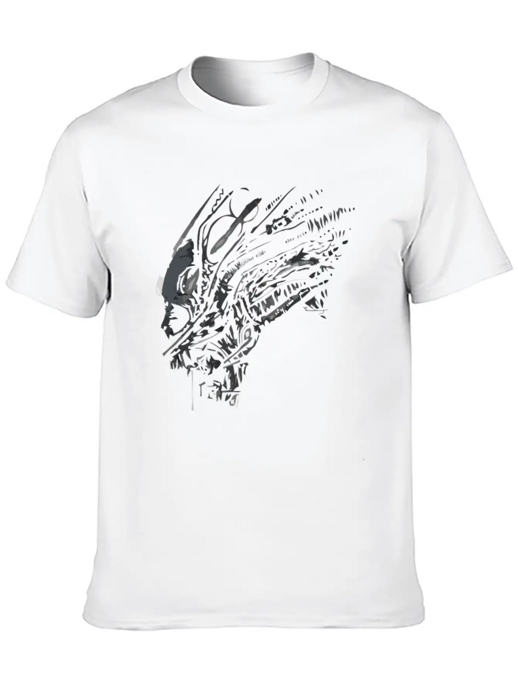 SPACE HUNTER Basic Graphic T-Shirt – Daily Comfort In Soft Cotton