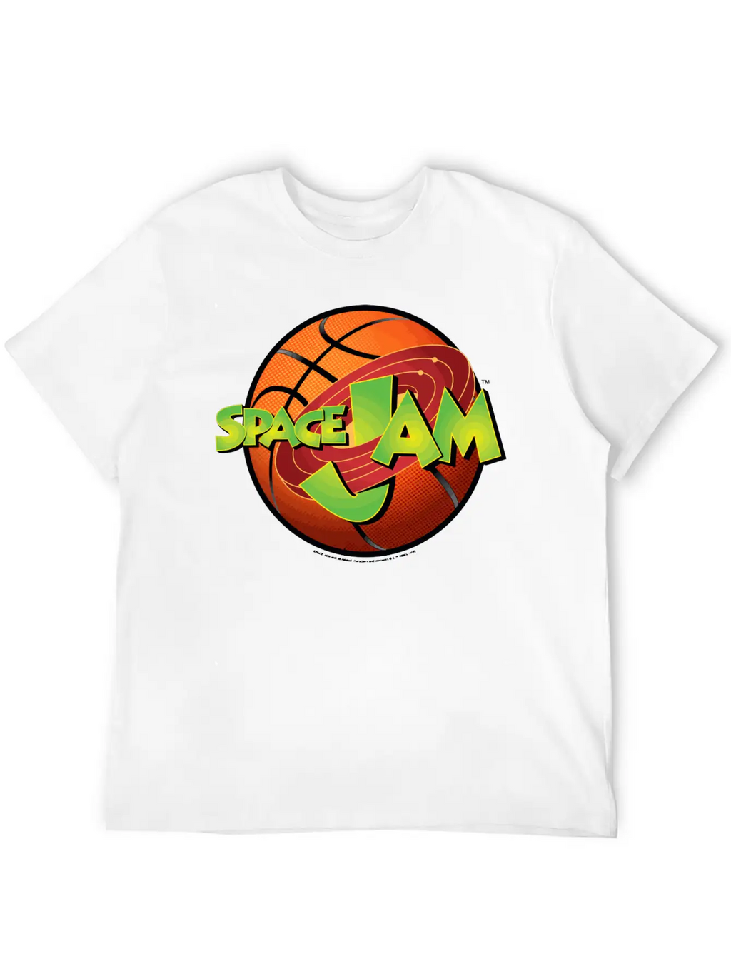 Space Jam Basketball Logo Timeless Short Sleeve Tee – Comfy And Minimalist Design