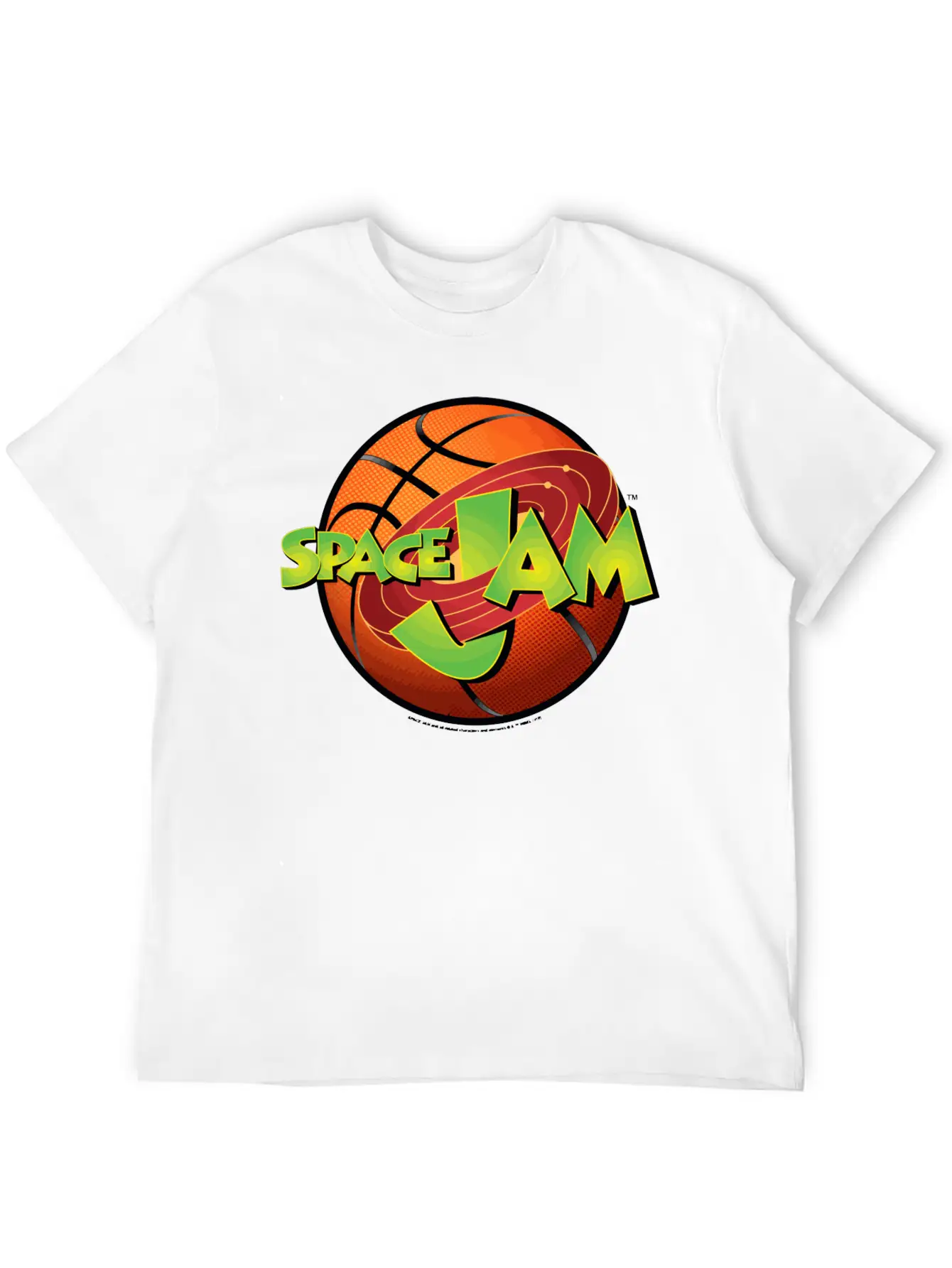 Space Jam Basketball Logo Timeless Short Sleeve Tee – Comfy And Minimalist Design