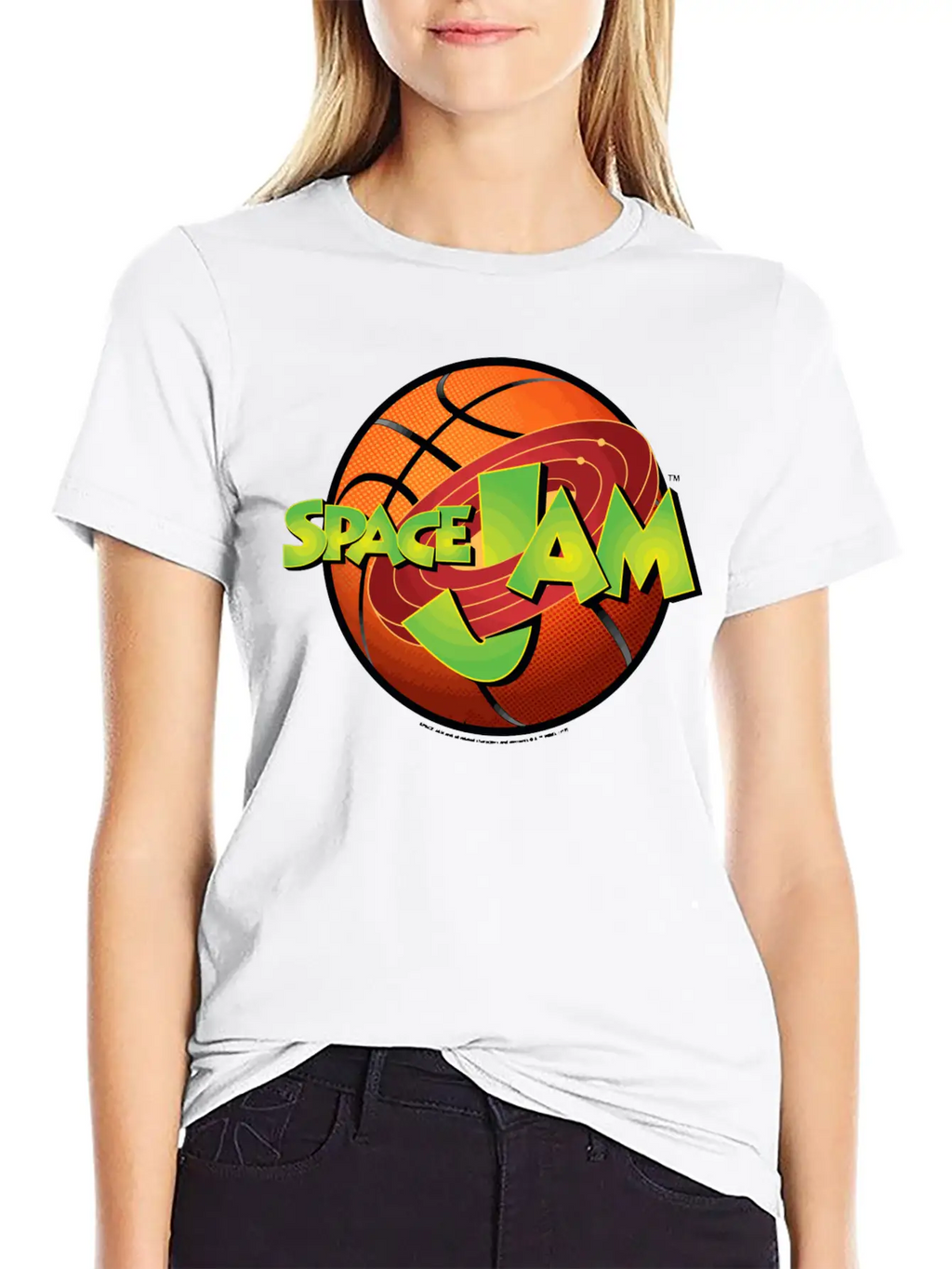 Space Jam Basketball Logo Timeless Short Sleeve Tee – Comfy And Minimalist Design