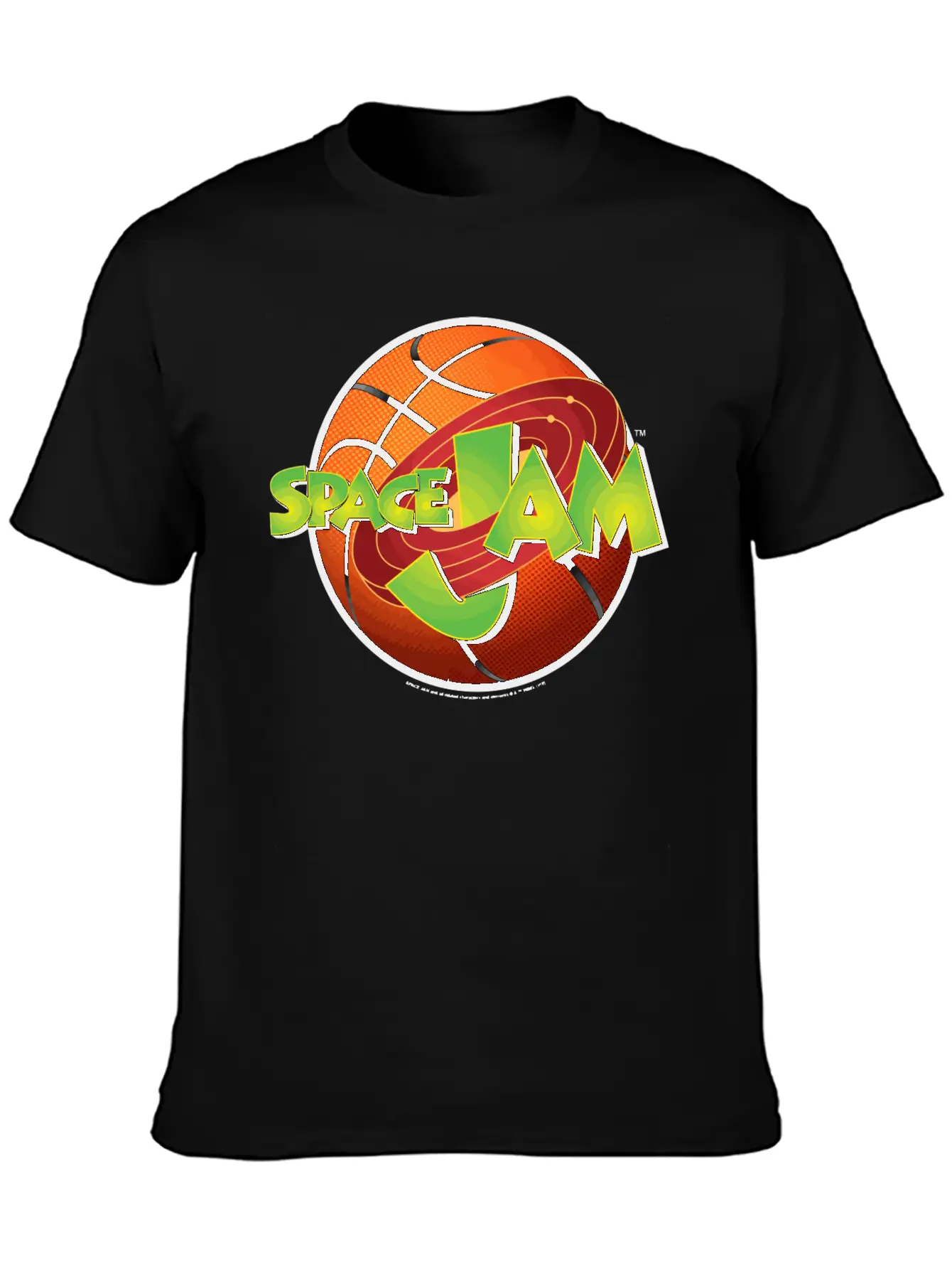 Space Jam Basketball Logo Timeless Short Sleeve Tee – Comfy And Minimalist Design