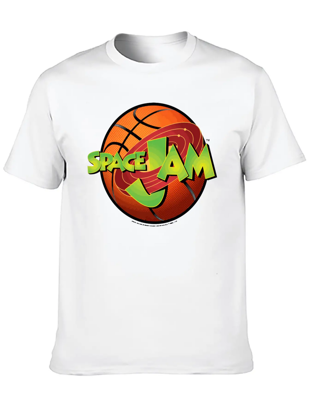 Space Jam Basketball Logo Timeless Short Sleeve Tee – Comfy And Minimalist Design