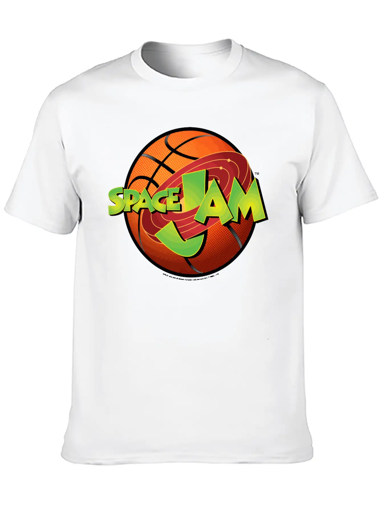 Space Jam Basketball Logo Timeless Short Sleeve Tee – Comfy And Minimalist Design